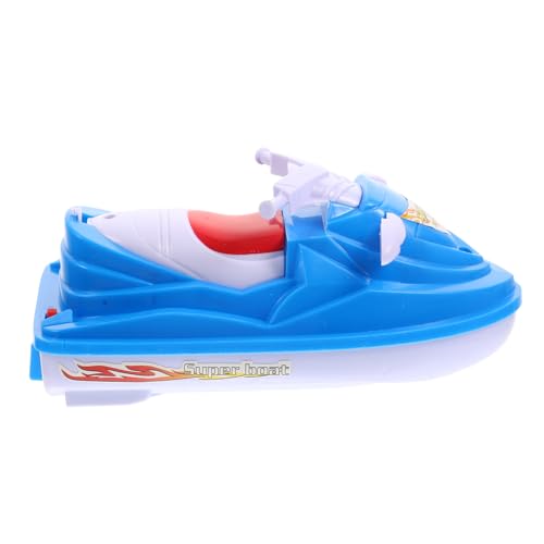 BESTonZON Bad-schnellboot- Duschspielzeug Cartoon- Pool-Schiff- Kinderspielzeug Badespielzeug Für Babys Wasserspielzeug Badespielzeug Für Kleinkinder Plastik von BESTonZON