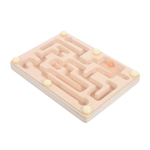 BESTonZON Balancierendes Holz Labyrinthspielzeug mit Beweglichen Perlen Pädagogisches Konzentrations und Geschicklichkeitstraining für Ab Jahren Sicheres Lernspielzeug mit Abgerundeten BESTonZON Balancierendes Holz Labyrinthspielzeug mit Beweglichen Perlen Pädagogisches Konzentrations und Geschicklichkeitstraining für Ab Jahren Sicheres Lernspielzeug mit Abgerundeten von BESTonZON
