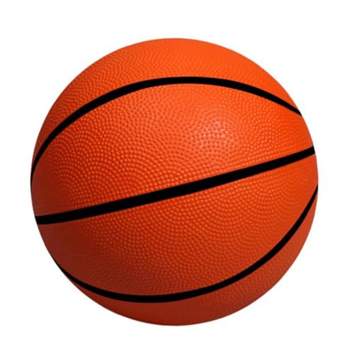 BESTonZON Basketball Für Sportspielzeug Für Sportangebot Für Lernspielzeug Für Das Gehirn Hüpfball Für Kreatives Basketballspielzeug Kinderbasketball Gummi Orange von BESTonZON