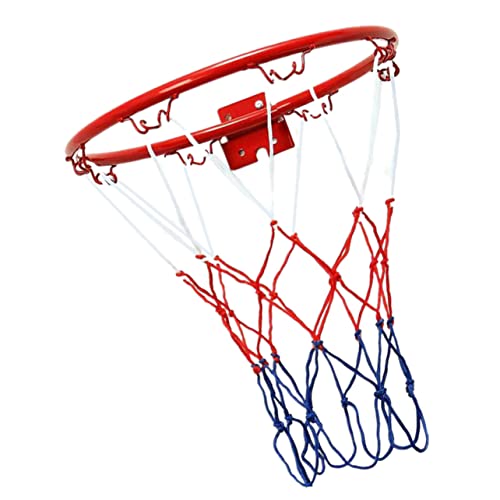 BESTonZON Basketballkorb Für Jungen Und Mädchen 32 cm Zur Wandmontage Leicht Zu Transportierender Basketballrahmen von BESTonZON