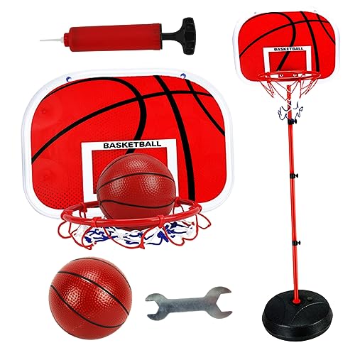 BESTonZON Basketballspielzeug Anhebbarer Basketballständer Basketballkorb Für Spielzeug Outdoor Basketballkörbe Basketball Schießrahmen Basketballständer Spielzeug Basketballrahmen von BESTonZON