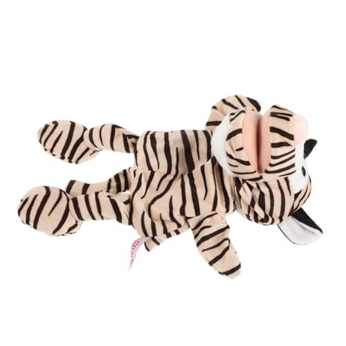 BESTonZON Bauchredner-handpuppe Tierpuppen Stofftier Giraffe Hundepuppe Geschichte Erzählende Handpuppe Kleine Kuscheltiere Für Rentiergeweih Für Plüsch von BESTonZON