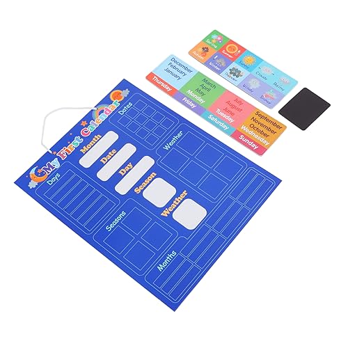 BESTonZON Bausätze Advent Aquarium Tag kinderzimmer wanddeko wandpolsterung kinderzimmer Vorschulkalender für das Klassenzimmer Tuch zum Aufhängen an der Wand Magnet aus Gummi Blue von BESTonZON