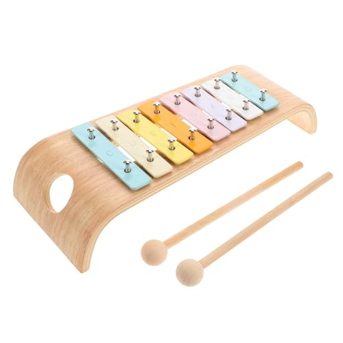 BESTonZON Bayin Daqin Xylophon Glockenspiel Orff Schlaginstrumente Musikalisches Spielzeug Montessori-musikinstrumente Orff-Instrumente Kognitives Spielzeug Aluminiumlegierung von BESTonZON