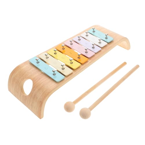 BESTonZON Bayin Daqin Xylophon-Percussion-Spielzeug Spielzeug Für Die Frühe Bildung Von Kindern Handklopfendes Musikspielzeug -Instrumente Kognitives Spielzeug Aluminiumlegierung von BESTonZON