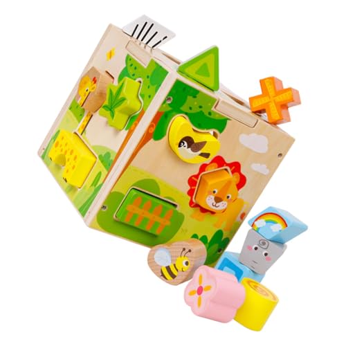 BESTonZON Cartoon Intelligenz Box Gehirn Spielzeug Kinder Lernspielzeug Puzzle Spielzeug Kreatives Spielzeug Passender Block Kind Pädagogisches Spielzeug Lustiges Spielzeug Baustein von BESTonZON