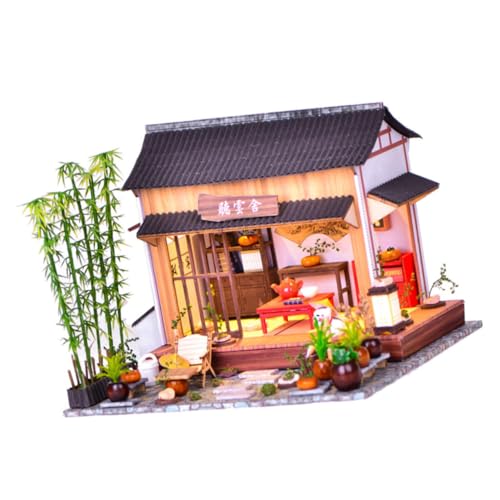 BESTonZON Chinesisches DIY Modellhaus Bunte Miniatur Gartenhaus Bastelset Fördert Feinmotorik und Kreativität Handmontierbares Puppenhaus Pädagogisches BESTonZON Chinesisches DIY Modellhaus Bunte Miniatur Gartenhaus Bastelset Fördert Feinmotorik und Kreativität Handmontierbares Puppenhaus Pädagogisches von BESTonZON