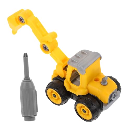 BESTonZON DIY Baustellenfahrzeug Robustes Kunststoffmodell Pädagogisch und Kreativ Montagefähig für Jungen und Mädchen Geschenkidee für Ab Jahren BESTonZON DIY Baustellenfahrzeug Robustes Kunststoffmodell Pädagogisch und Kreativ Montagefähig für Jungen und Mädchen Geschenkidee für Ab Jahren von BESTonZON