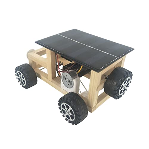 BESTonZON DIY Solarauto Rc Auto Selber Bauen Fahrzeug Der Montagewissenschaft Solarbetriebenes Auto-kit Solarauto Spielzeug Montageauto Spielzeug Lernspielzeug Auto Puzzle-Auto von BESTonZON