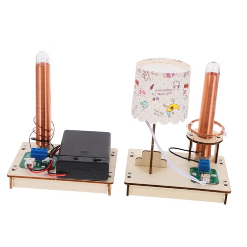 BESTonZON DIY Wissenschaftliches Experimentierkit für Kabelloses Stromübertragungs Set mit Tischlampe Stem Lernspielzeug Kreativität Problemlösung und Praktischem Verständnis BESTonZON DIY Wissenschaftliches Experimentierkit für Kabelloses Stromübertragungs Set mit Tischlampe Stem Lernspielzeug Kreativität Problemlösung und Praktischem Verständnis von BESTonZON