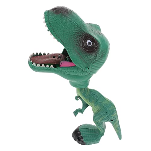 BESTonZON Dinosaurier Handclip Badespielzeug Puppe Die Marionetten Kinderspielzeug Tierfigur Schmuck Tierhandspielzeug Kinderspielzeug Dekoratives Dinosauriermodell Interaktives Kunststoff von BESTonZON