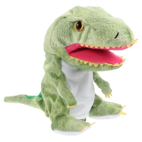 BESTonZON Dinosaurier Handpuppe Tyrannosaurus üschspielzeug Für Realistische Dino Puppe Zum Und Bieten Perfekt Für Kreative Rollenspiele Und Für Kleine Dinosaurier Fans von BESTonZON