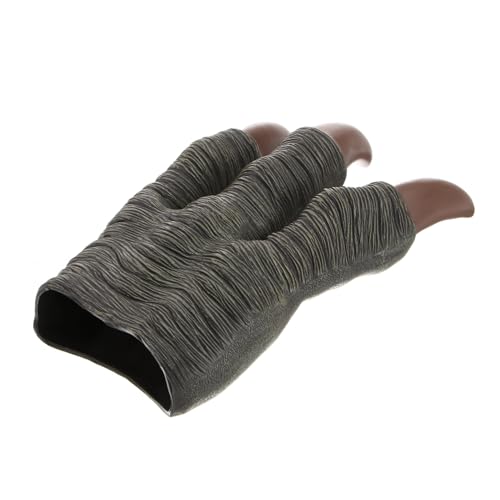 BESTonZON Dinosaurier Pfotenhandschuh Realistische Dinosaurier Klaue für Cosplay Party Rollenspiel mit Roten Krallen BESTonZON Dinosaurier Pfotenhandschuh Realistische Dinosaurier Klaue für Cosplay Party Rollenspiel mit Roten Krallen von BESTonZON