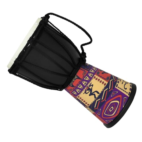 BESTonZON Djembe Handtrommel Für Anfänger Schlaginstrument Schlagtrommel Trommeln Für Anfänger Kindertrommeln Kindertrommeln Perkussionsspielzeug Kleine Trommel PVC Trommelgehäuse von BESTonZON