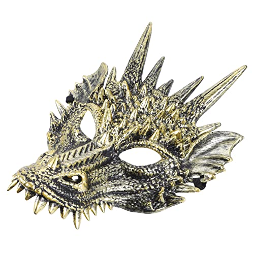 BESTonZON Drachenmaske Für Halloween Realistische Tiermaske Aus Hochwertigem Material Perfekte Kopfbedeckung Für Kostümpartys Cosplay Und Halloween Verkleidungen Gruselige von BESTonZON