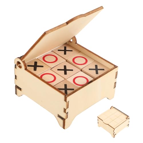 BESTonZON Dreifaches Toe Tischspiele Puzzle-Boxen Holz von BESTonZON