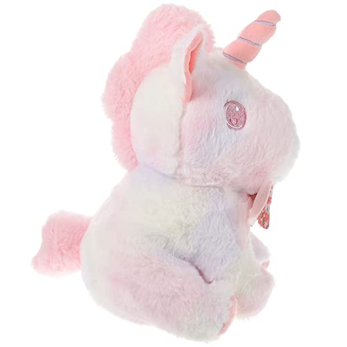 BESTonZON Einhorn-Puppen Unicorn Party Unicorn Toy Kinderspielzeug Tiere plüschtier Spielzeuge Einhorn dekorative Einhornpuppe PP Baumwolle Rosa von BESTonZON