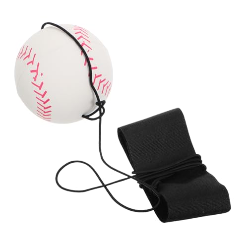 BESTonZON Elastische Baseball Armbänder Für Das Handgelenk Sportspielzeug Für Handgelenk Rebound Ball Hüpfbälle Für Das Armband Kleine Hüpfbälle Baseball Rückschlag Tennisball von BESTonZON