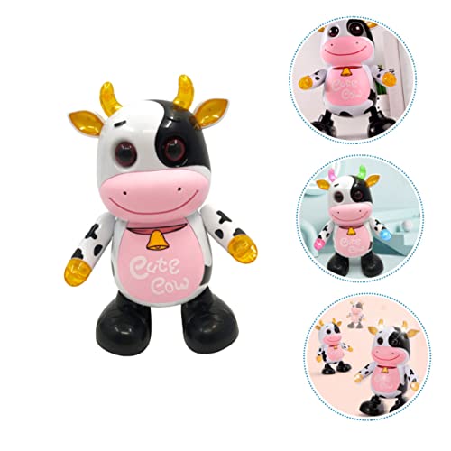 BESTonZON Elektrisches Tanzendes Kuh Musik und LED licht Niedliches Kuh schaukelspielzeug für Batteriebetrieben Sicher und Langlebig Interaktives Geschenk für Kleinkinder BESTonZON Elektrisches Tanzendes Kuh Musik und LED licht Niedliches Kuh schaukelspielzeug für Batteriebetrieben Sicher und Langlebig Interaktives Geschenk für Kleinkinder von BESTonZON