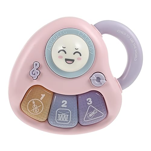 BESTonZON Elektronische Orgel für Kinder Spielzeuge Lernspielzeug für Instrumente Lernspielzeug für Kinder Kinderspielzeug aus Plastik Instrumententrainingsspielzeug Musik Baby Abs Rosa von BESTonZON