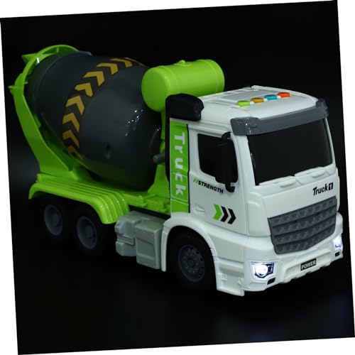 BESTonZON Engineering Fahrzeuge plastikenten mädchen Model Auto Jungs puppenwagen Toys Cars Baufahrzeuge Fahrzeuge für Jungen Mischwagen Bauwagen LKW-Modell Green von BESTonZON