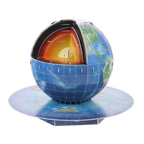 BESTonZON Erdstruktur Puzzle für Ab Jahre DIY Lernspielzeug mit Solar System Design Fördert Hand Auge koordination und Wissen über Erde Pädagogisch und Dekorativ BESTonZON Erdstruktur Puzzle für Ab Jahre DIY Lernspielzeug mit Solar System Design Fördert Hand Auge koordination und Wissen über Erde Pädagogisch und Dekorativ von BESTonZON