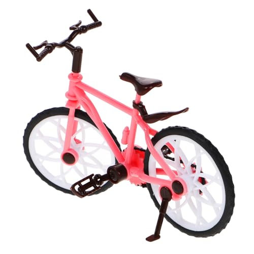 BESTonZON Fahrradmodell Retro Dekor Geburtstagsdekoration Für Mädchen Kinderfahrräder Kinderfahrrad Mini Ornamente Mini Fahrrad Puppenhäuser Kuchendekoration Spielzeug von BESTonZON