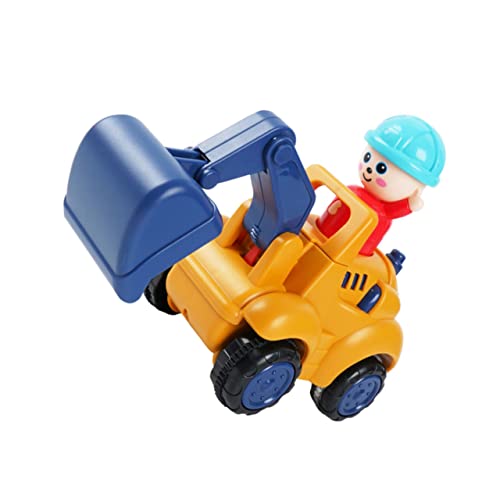 BESTonZON Fahrzeug der Pressetechnik Baggerspielzeug für Kinder Technisches Autospielzeug für Kinder kinderspielzeug Auto Kinder puppenwagen Auto zurückziehen entzückendes Spielzeug Abs von BESTonZON