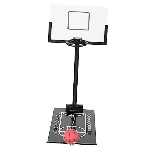 BESTonZON Faltbarer Desktop Basketballkorb Basketball Für Drinnen Dekompressionsspielzeug Mit Ball Für Spaß Und Entspannung Im Büro Oder Zuhause von BESTonZON