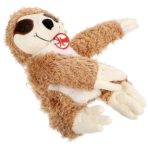 BESTonZON Faultier Handpuppe pädagogische Marionetten Cartoon-Handpuppe Lehrpuppe Spielzeuge Puppen Lernspielzeug Handpuppe für Kinder Puzzle Plüschtier schmücken Figur Eltern-Kind von BESTonZON