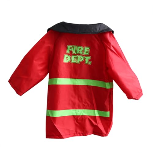 BESTonZON Feuerwehrbekleidung für Kinder kinderkostüme Halloween kinderkostum Halloween Halloween-Feuerwehranzüge Halloween-Kostüme für Kinder interessante Cosplay-Kleidung von BESTonZON