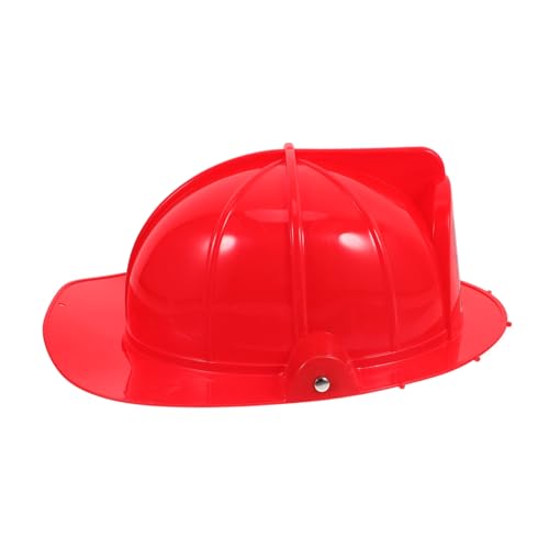 BESTonZON Feuerwehrhelm Cosplay Feuerwehrmann Hut Zubehör Für Mit Zufälligen Details Perfekt Für Rollenspiele Und Feuerwehr Kostüme von BESTonZON