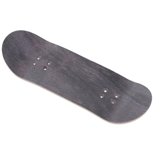 BESTonZON Finger-Skateboard Fingerspielzeug Mini-Skateboard-Spielzeug Mini-griffbrett Fingertrainingsgerät Mini-Skateboards Für Die Finger Fingerspitzen-bewegungsspielzeug Hölzern Black von BESTonZON