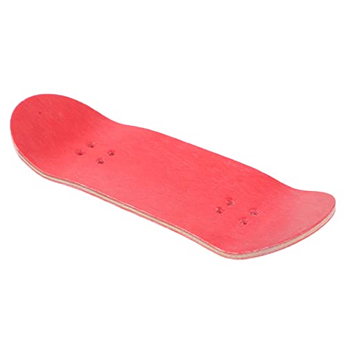 BESTonZON Finger-Skateboard Mini-Skateboards Kompaktes Fingerskateboard Neuheit Fingerspielzeug Finger Skateboard fingerskaterboard Griffbrett aus Holz Fingerboards für Kinder hölzern rot von BESTonZON