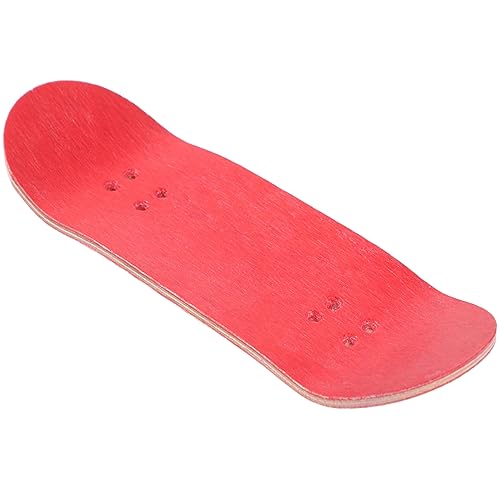 BESTonZON Finger-Skateboard Mini-Spielzeug Fingerspielzeug-Skateboards Skateboard-Spielzeug Selbstgemachte Skateboards Skateboard DIY Kinder Kinderspielzeug Profi-Skateboard Hölzern Rot von BESTonZON