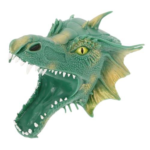 BESTonZON Fliegendes Drachen-handpuppenspielzeug Handpuppenspielzeug Für Kinder Kinderpuppen Rollenspiel Handpuppe Kinderhandspielzeug Handpuppe Als Rollenspiel Handpuppe Spielzeug Green von BESTonZON