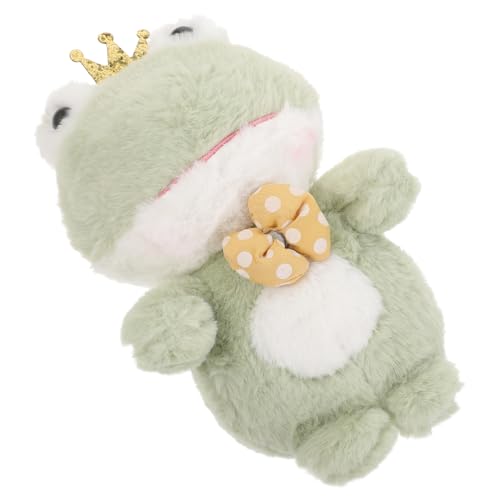 BESTonZON Frosch Plüschtier Dekoration Der Heimdekoration Frosch Puppe Schöne Plüschpuppe Stofftier Frosch Sofa Puppe Dekoration Frosch Kuscheltiere Plüschpuppe Heimdekorationen von BESTonZON