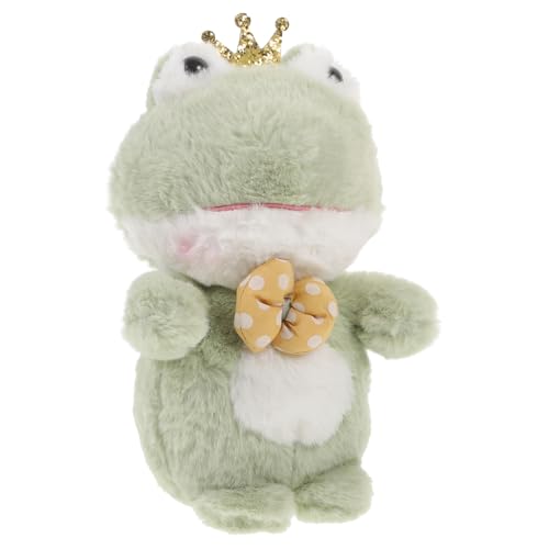 BESTonZON Frosch Plüschtier Frosch-Plüschtier Plüschpuppe Spielzeug Sofapuppendekoration Frosch stofftier Frosch Plüschspielzeug schöne Tierpuppe Heimdekorationen PP Baumwolle Green von BESTonZON