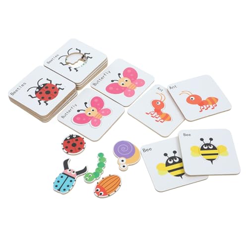 BESTonZON Frühes Lernspielzeug Papierrätsel mit Tier Dinosaurier Motiven Zuordnungsspiel für Gedächtnis Denkvermögen und Hand Auge koordination BESTonZON Frühes Lernspielzeug Papierrätsel mit Tier Dinosaurier Motiven Zuordnungsspiel für Gedächtnis Denkvermögen und Hand Auge koordination von BESTonZON