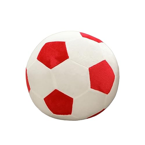 BESTonZON Fußball Kissen Kissen Heimdekoration Kissen Wurfkissen Bequeme Kissen Couch Dekor Kreative Kissen Büro Dekor Kissen Stofftiere Spielzeug Fußball Plüschkissen Fußball von BESTonZON