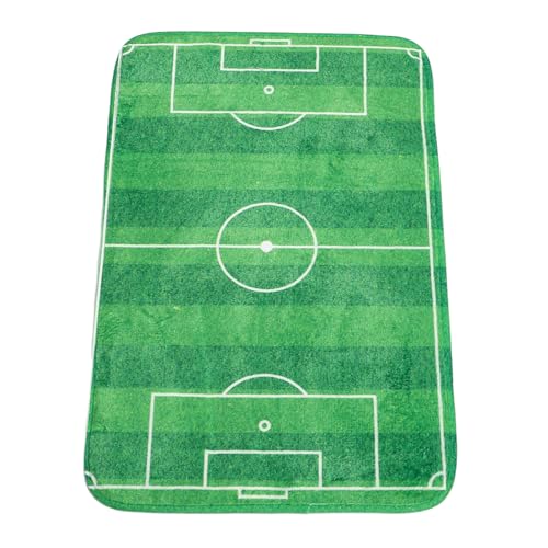 BESTonZON Fußballmatte Bodenmatten Fußball Brettspiel Fußball Brettspiel Fußball Zeug Tischspiele Fußball Fingerspielzeug Fußballspielzeug Mini Fußballspiel Polyester Grün von BESTonZON