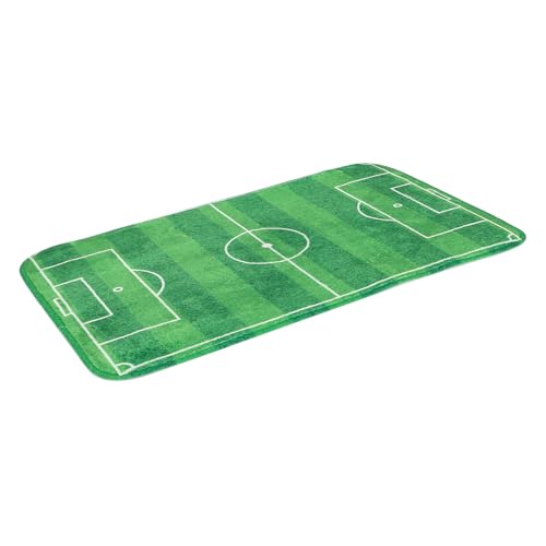 BESTonZON Fußballmatte Für Tischfussball Spielmatte Fußball Tischfußball Board-fußball Fußpolster-fußball Gepolsterter Fußball Kinderfußball Mini-fußball Mikro Fußball Green Polyester von BESTonZON