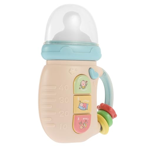 BESTonZON Geschichte Maschine leuchtspielzeug glowingtoy Spielzeug Musikalisches Spielzeug Flaschenspielzeug für Babys Babyphone Spielzeug interaktives Lernspielzeug Plastik Rosa von BESTonZON