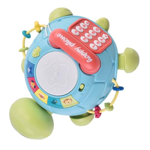 BESTonZON Geschichtenmaschine Für Die Frühe Bildung Kindermusik Sensorisches Musikspielzeug Audioplayer Für Musikspielzeug Für Kleinkinder Sky-Blue Plastik von BESTonZON