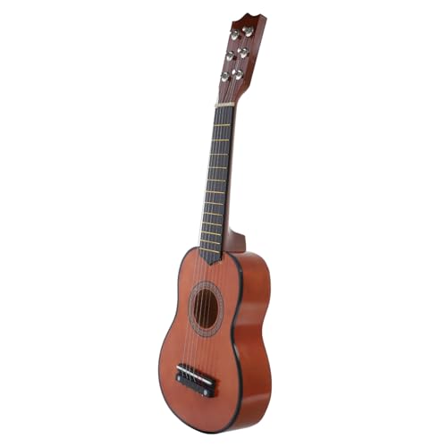 BESTonZON Kinder Gitarre Musikinstrument Für Kinder Gitarre Holzspielzeug Für Frühe Musikalische Bildung Akustische Lern Gitarre Für Ideales Übungsspielzeug Für Kleine Musiker von BESTonZON