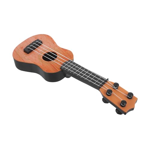 BESTonZON Gitarrenspielzeug Für Kinder Mini-Musikinstrument Kinder-Instrument-Spielzeug Musikalisches Lernspielzeug Spielzeug Für Lerninstrumente Gitarren-lernspielzeug Abs Yellow von BESTonZON