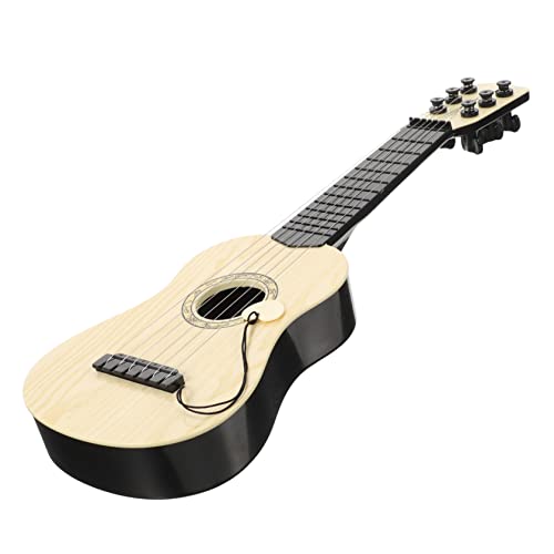 BESTonZON Gitarrenspielzeug Kindergitarre Für Mädchen Spielzeuggitarre Für Kinderspielzeug Gitarre Kleinkind Gitarre Musikinstrument Für Anfänger-Ukulele Plastik von BESTonZON