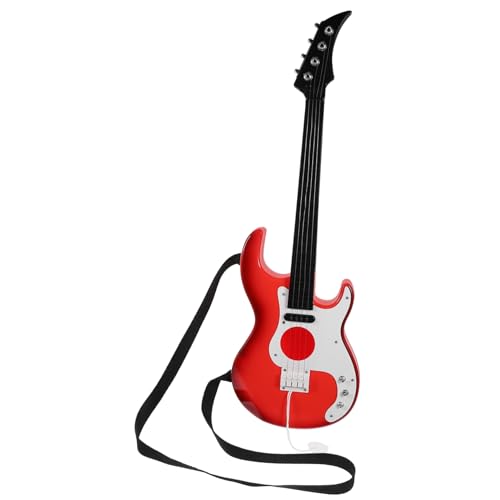 BESTonZON Gitarrenspielzeug für Elektrische Spielzeuggitarre mit Realistischen Stahlsaiten Pädagogisches Musikspielzeug für Anfänger Kindgerechte Braun Fördert Musikalische Entwicklung BESTonZON Gitarrenspielzeug für Elektrische Spielzeuggitarre mit Realistischen Stahlsaiten Pädagogisches Musikspielzeug für Anfänger Kindgerechte Braun Fördert Musikalische Entwicklung von BESTonZON