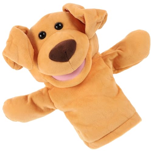 BESTonZON Große Plüsch Hund Handpuppe mit Beweglichem Mund Pädagogisches Cartoon Tier Handpuppenspielzeug für Kleinkinder und Vorschulkinder Weiches PP Baumwollmaterial Interaktive BESTonZON Große Plüsch Hund Handpuppe mit Beweglichem Mund Pädagogisches Cartoon Tier Handpuppenspielzeug für Kleinkinder und Vorschulkinder Weiches PP Baumwollmaterial Interaktive von BESTonZON
