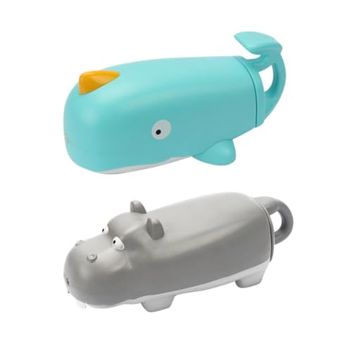 BESTonZON Großes Wal Wasser Spritzspielzeug mit Zug und Druckpumpe Robustes Water Soaker für Sommer Pool und Strandspaß Rutschfester Griff für Interaktives Planschbecken BESTonZON Großes Wal Wasser Spritzspielzeug mit Zug und Druckpumpe Robustes Water Soaker für Sommer Pool und Strandspaß Rutschfester Griff für Interaktives Planschbecken von BESTonZON